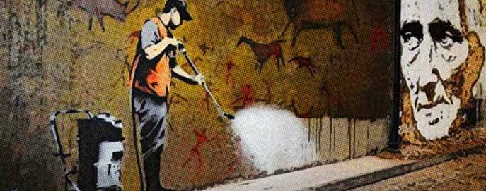 El Ayuntamiento emplea un novedoso sistema de limpieza con vapor para  eliminar los grafitis - El Periódico de Villena